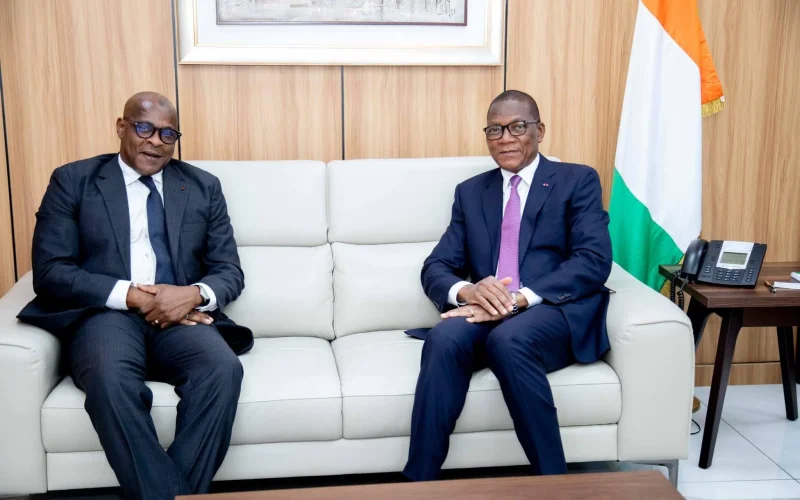 🛑Renforcement de la coopération institutionnelle entre le Ministère de l’Agriculture et la Chambre Nationale d’Agriculture de Côte d’Ivoire